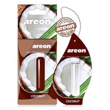 Освіжувач повітря рідкий листочок AREON "LIQUID" Coconut 5ml (LR18) LR18 фото