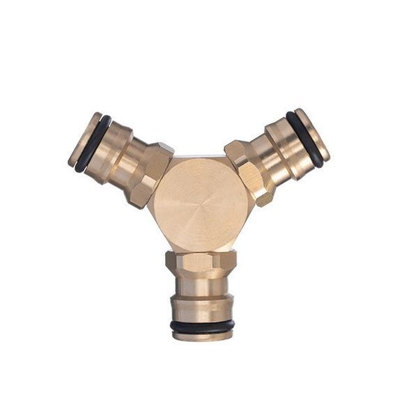 Трійник латунний для конектора 1/2" STORM GE-1203 фото