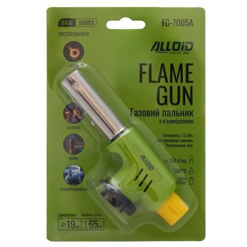 Alloid Base. Газовая горелка FG-7005A, сопло 19мм FG-7005A фото
