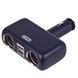 Розгалужувач прикурювача PULSO 2 виходи + 2 USB 2400 mA 12/24V SC-2004 см. кут (SC-2004) SC-2004 фото 1
