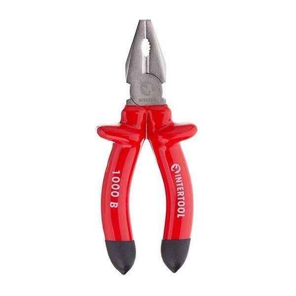 Плоскогубці 160 мм 1000 В INTERTOOL NT-0312 NT-0312 фото