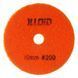 Alloid Pro. Круг алмазный шлифовальный на липучке COMBS 100 мм, зерно 200 DD-63380 фото 5