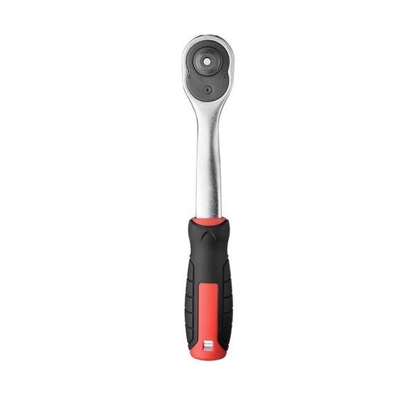 Рукоятка с храповым механизмом на 72 зуба 3/8"., Cr-V STORM INTERTOOL ET-8002 ET-8002 фото