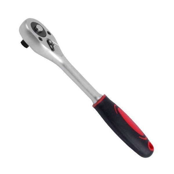 Ручка з храповим механізмом на 24 зуби 1/4'', Cr-v INTERTOOL HT-2104 HT-2104 фото