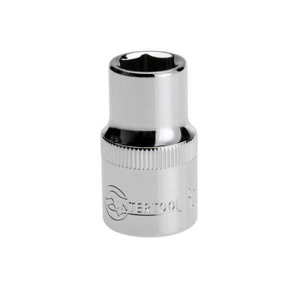 Головка шестигранна 1/2", 12x38 мм,&nbsp;хромо-ванадій INTERTOOL ET-0012 ET-0012 фото