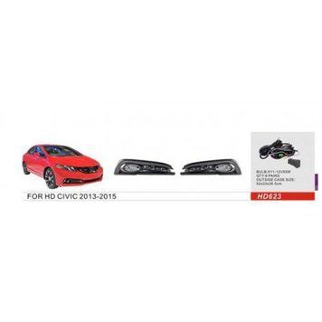 Фари дод.модель Honda Civic/2013-15/HD-623/H11-12V55W/ел. дріт (HD-623) HD-623 фото