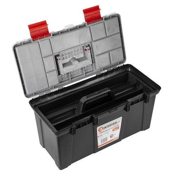 Ящик для інструментів &mdash; 20,5" 508x247x241 мм INTERTOOL BX-0205 BX-0205 фото