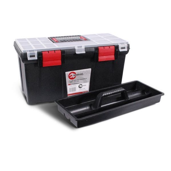 Ящик для інструментів &mdash; 20,5" 508x247x241 мм INTERTOOL BX-0205 BX-0205 фото