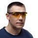 Окуляри захисні жовті, матеріал полікарбонат, завушини чорного кольору, матеріал нейлон INTERTOOL SP-0093 SP-0093 фото 5
