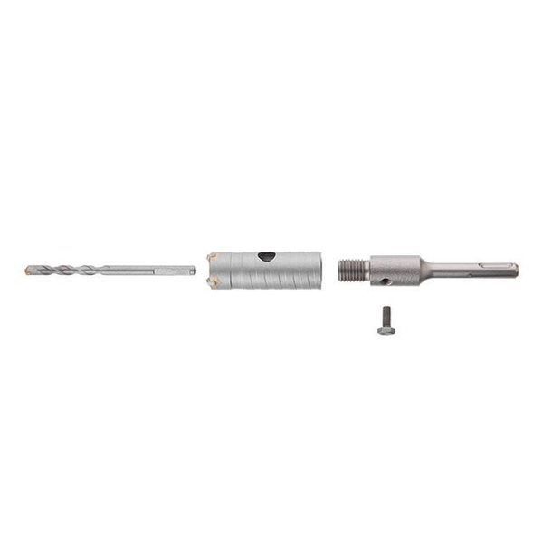Комплект: свердло корончатое по бетону 26 мм+Перехідник SDS Plus 100мм INTERTOOL SD-7026 SD-7026 фото
