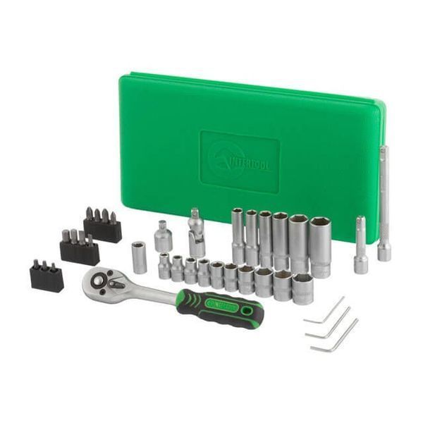 Набір інструментів 36 шт., 1/4" INTERTOOL ET-6036SP ET-6036SP фото
