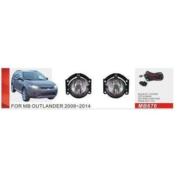 Фари дод.модель Mitsubishi Outlander XL 2009-14/Triton/L200 2015-/MB-676/H11-12V55W/ел.провідка (MB-676) MB-676 фото