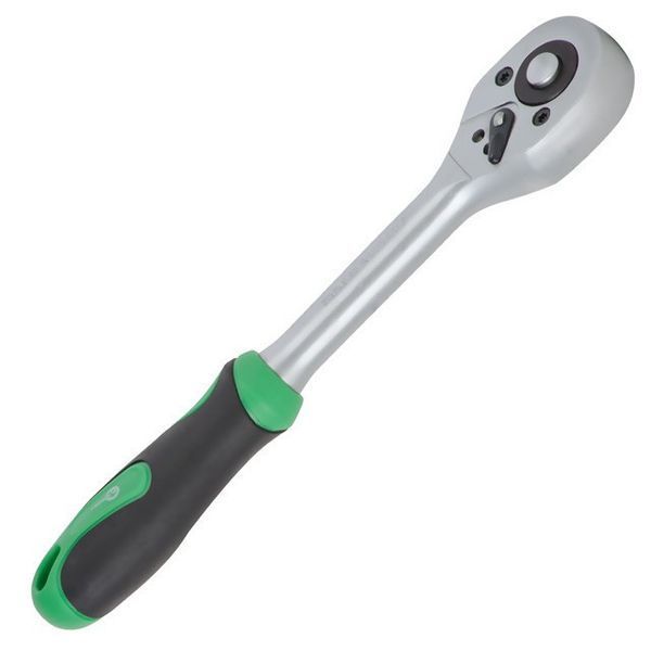 Ручка з храповим механізмом на 72 зуби 3/8", Cr-V INTERTOOL HT-2125 HT-2125 фото