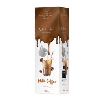 Ароматизатор жидкий для дома/офиса Tasotti "Car&Home" QUEENS White 100ml Milk Coffee (100249) 100249 фото