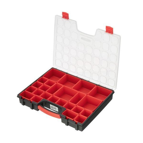 Органайзер 16 ", 24 лотка, 41.5х33х6 см INTERTOOL BX-4033 BX-4033 фото