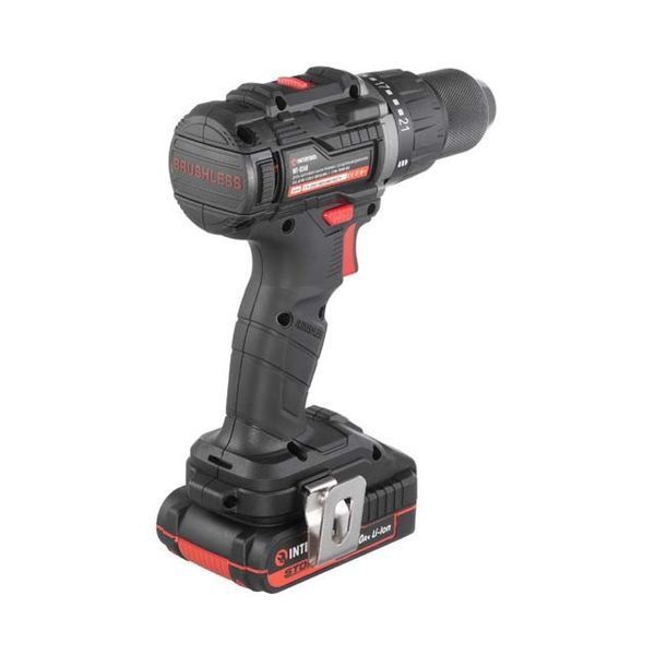 Дрель-шуруповерт аккумуляторная с бесщеточным двигателем INTERTOOL WT-0360 WT-0360 фото