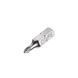 Комплект викруткових насадок PZ0 1/4"x25 мм VT-0020 фото 3