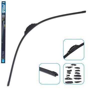 Щітка склоочисника безкаркасна VITOL ULTRA 32" &mdash; 800 мм (13 адаптерів) (VU-32800) VU-32800 фото