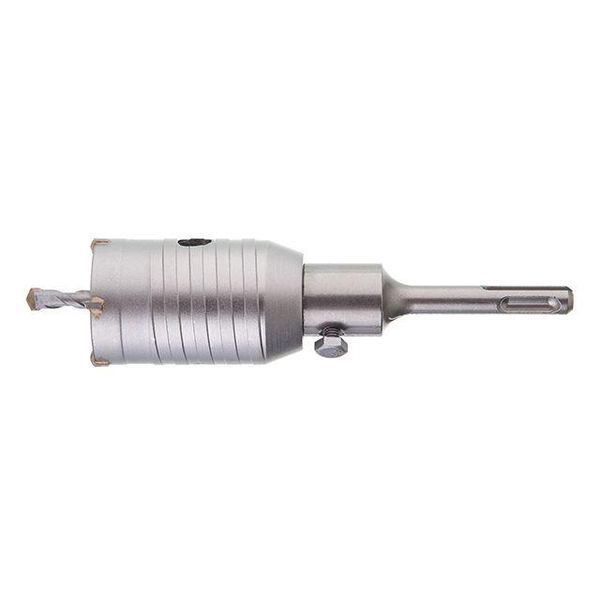 Комплект: свердло корончасте для бетону 46 мм+Перехідник SDS Plus 100 мм INTERTOOL SD-7046 SD-7046 фото
