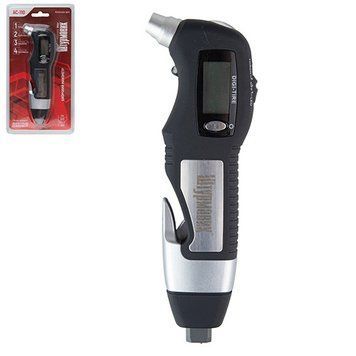 Манометр Штурмовик/AC-110/LCD дисплей/LED підсвітка/psi-bar-кg/см2-kpa/0~10 (AC-110) AC-110 фото