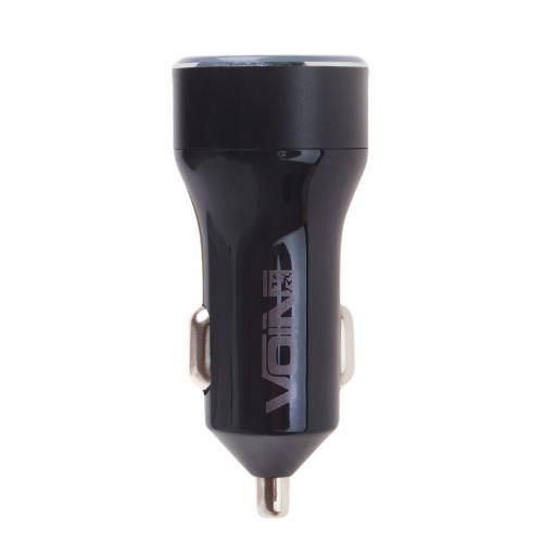 Автомобільний зарядний пристрій VOIN 45 W, 1 USB QC 3.0 18 W + 1PD 27 W, 12/24 V (C-45205Q) C-45205Q фото