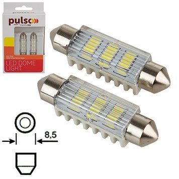 Лампа PULSO/софитные/LED SV8.5/T11x41mm/6 SMD-5730/9-18v/100Lm (LP-64041) LP-64041 фото