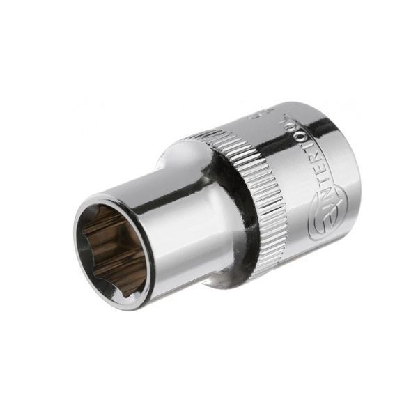 Головка шестигранна 1/2", 11 ммx38 мм Cr-V ET-0011 фото
