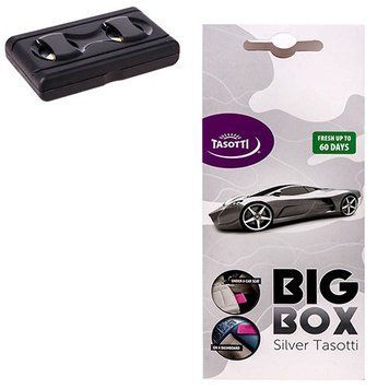 Ароматизатор під сидіння Tasotti/"Big box" &mdash; 58 g/Silver tasotti (115805) 115805 фото