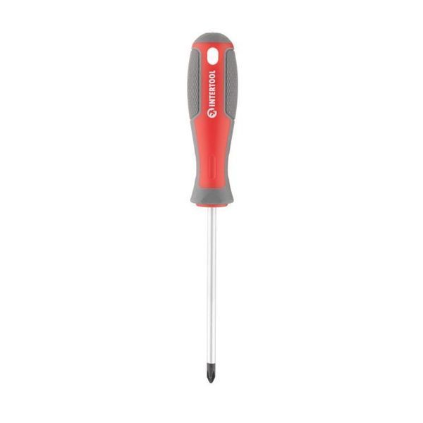 Отвертка крестовая PH1*100 мм, CR-V INTERTOOL VT-3316 VT-3316 фото