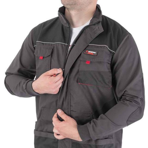 Куртка рабочая 80 % полиэстер, 20 % хлопок, плотность 260 г/м2, M SP-3002 фото