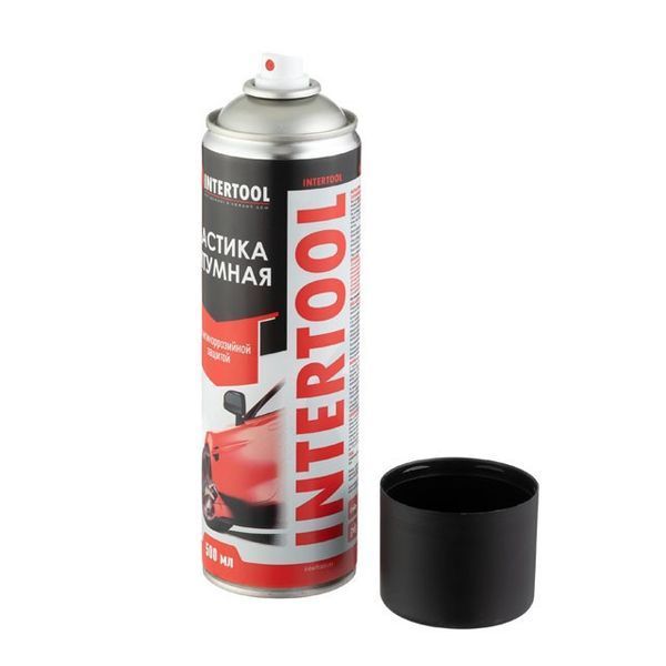 Мастика битумная, аэрозоль 500 мл INTERTOOL FS-6850 FS-6850 фото