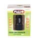 Автомобільний зарядний пристрій PULSO, 2 USB QC 3.0 12/24 V Port 1-5 V * 3 A / 9 V * 2 A Port 2-5 V * 2.4 A (C-3020 C-30207Q фото 2
