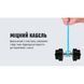 Кабель магнітний Multicolor LED VOIN USB &mdash; Lightning 3 А, 1 m, black (швидке заряджання/передавання даних (VL-1601L VL-1601L RB фото 5