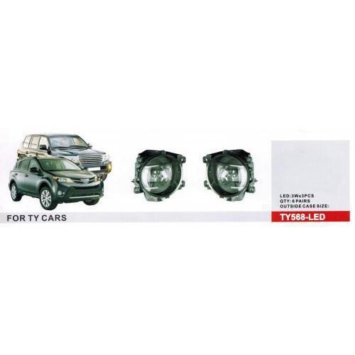 Фары доп.модель Toyota LC FJ200 2012-15/RAV-4 2013-15/TY-568L/Led-12V7W (TY-568-LED) TY-568-LED фото