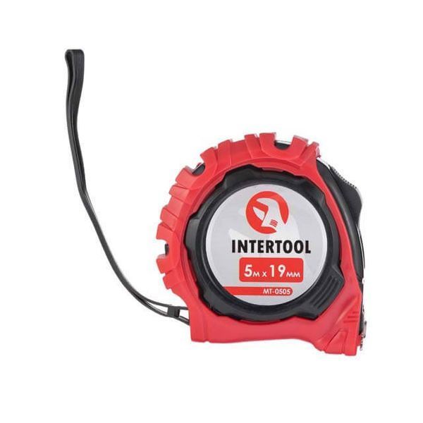 Рулетка с фиксатором 5м*19мм "Магнит" INTERTOOL MT-0505 MT-0505 фото