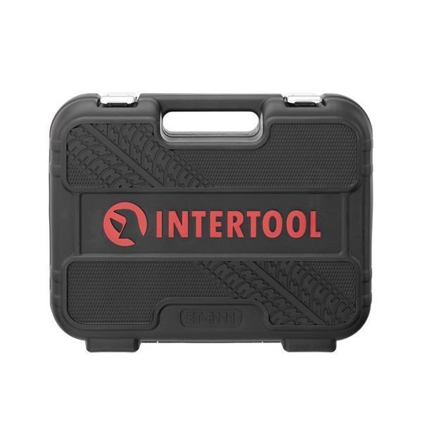 Профессиональный автомобильный набор инструментов 111 ед. STORM, 1/2", 1/4", Сr-V INTERTOOL ET-8111 ET-8111 фото
