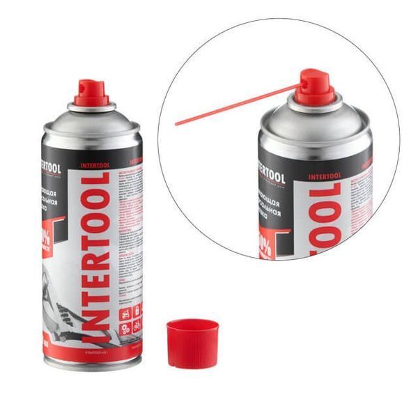 Смазка проникающая универсальная, аэрозоль 400 мл INTERTOOL FS-4040 FS-4040 фото