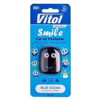 Освіжувач повітря Vitol Smile на обдування Blue Ocean VS01 фото
