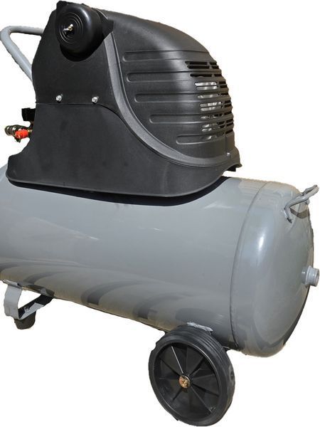 Компресор 50 л, 1.5 кВт, 220 В, 8 атм, 206 л/хв. INTERTOOL PT-0003 PT-0003 фото