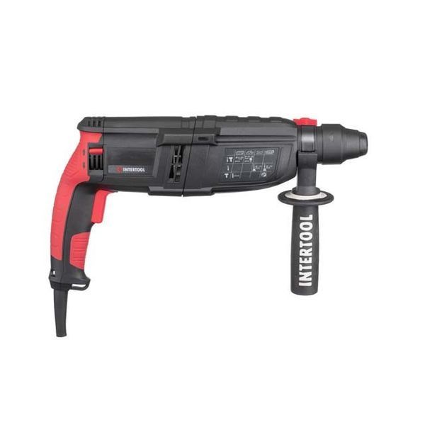Перфоратор 1000 Вт, 3.2 Дж, 0-1300 об./хв, 0-5100 уд./хв, 3 режими INTERTOOL WT-0170 WT-0170 фото