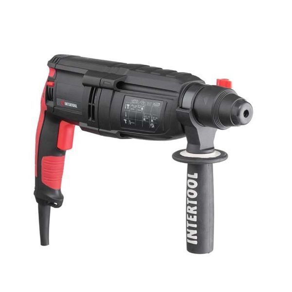 Перфоратор 1000 Вт, 3.2 Дж, 0-1300 об./хв, 0-5100 уд./хв, 3 режими INTERTOOL WT-0170 WT-0170 фото