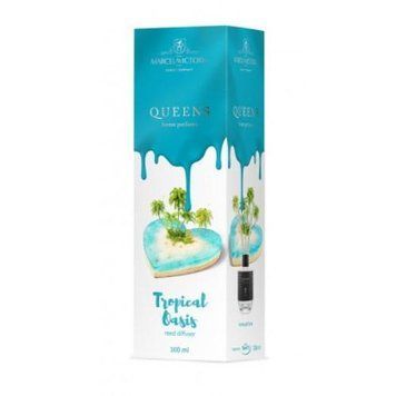 Ароматизатор жидкий для дома/офиса Tasotti "Car&Home" QUEENS White 100ml Tropical Oasis (100250) 100250 фото