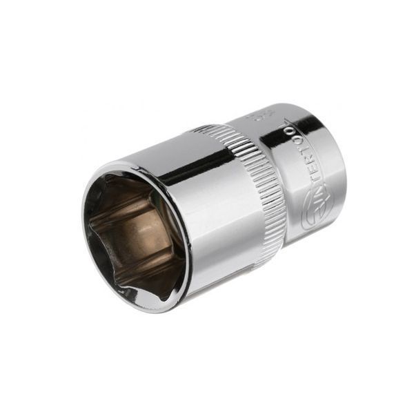 Головка шестигранна 1/2", 18x38 мм, хромо-ванадій INTERTOOL ET-0018 ET-0018 фото