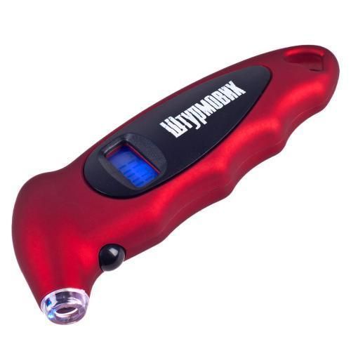 Манометр Штурмовик/AC-107/LCD дисплей/LED підсвітка/psi-bar-кg/см2-kpa/0~7 (AC-107) AC-107 фото