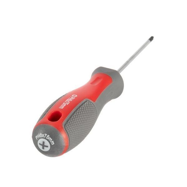 Отвертка крестовая PH0*75 мм, CR-V INTERTOOL VT-3313 VT-3313 фото