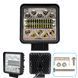 Фара рабочего света WLP-SB34 FLOOD 34Led*1W (106*106*50)/ 9-36V/34W/6000K (WLP-SB34) WLP-SB34 фото 2