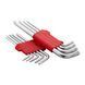 Набор Г-образных ключей TORX 9 шт, Т10-Т50, Cr-V, Big INTERTOOL HT-0608 HT-0608 фото 3
