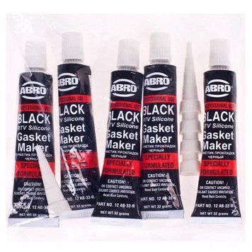 ABRO Герметик прокладки (AB 12) BLACK (32гр) Китай мал. (12-AB CH small) 12-AB CH small фото