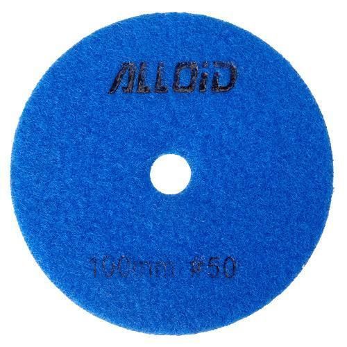 Alloid Pro. Круг алмазный шлифовальный на липучке STAR 100 мм, зерно 50 DD-63369 фото