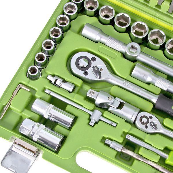 Универсальный набор инструмента 1/4" & 1/2", 94 предм. (6 гран.) Alloid. (НГ-4094П-6) НГ-4094П-6 фото